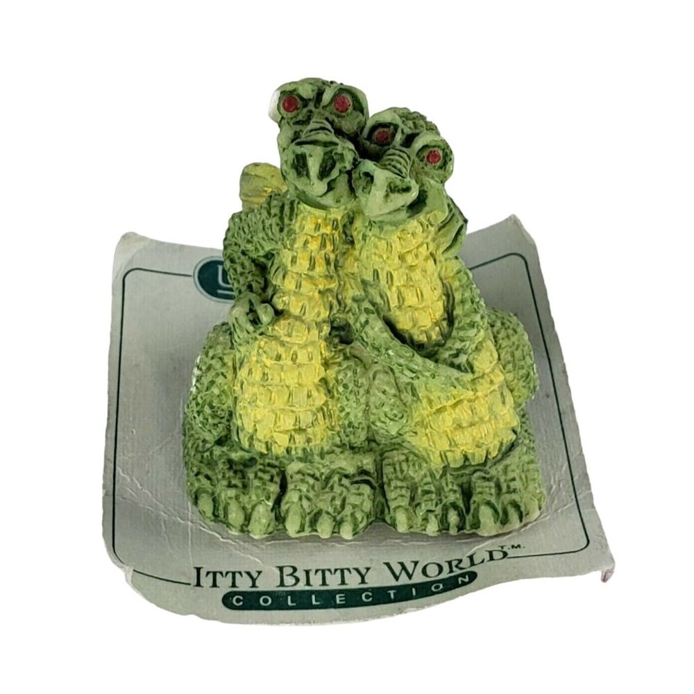 Vintage United Design Itty Bitty World Dragon Figurine 1986